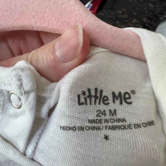 Little Me 24M White Long Sleeve Shirt - Picture 4 of 4